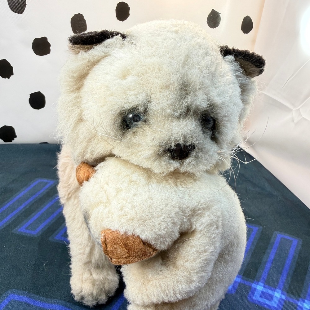 Vtg 1983 Applause Berrie Himalayan Siamese Cat Carrying Kitten Mouth Plush 20"